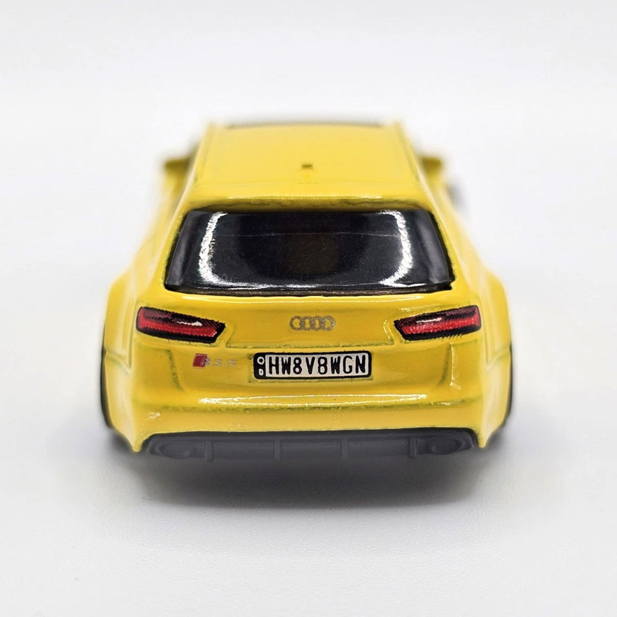 Hot Wheels ’17 Audi RS 6 Avant Wagon Yellow 1:64 Scale Diecast Car Model