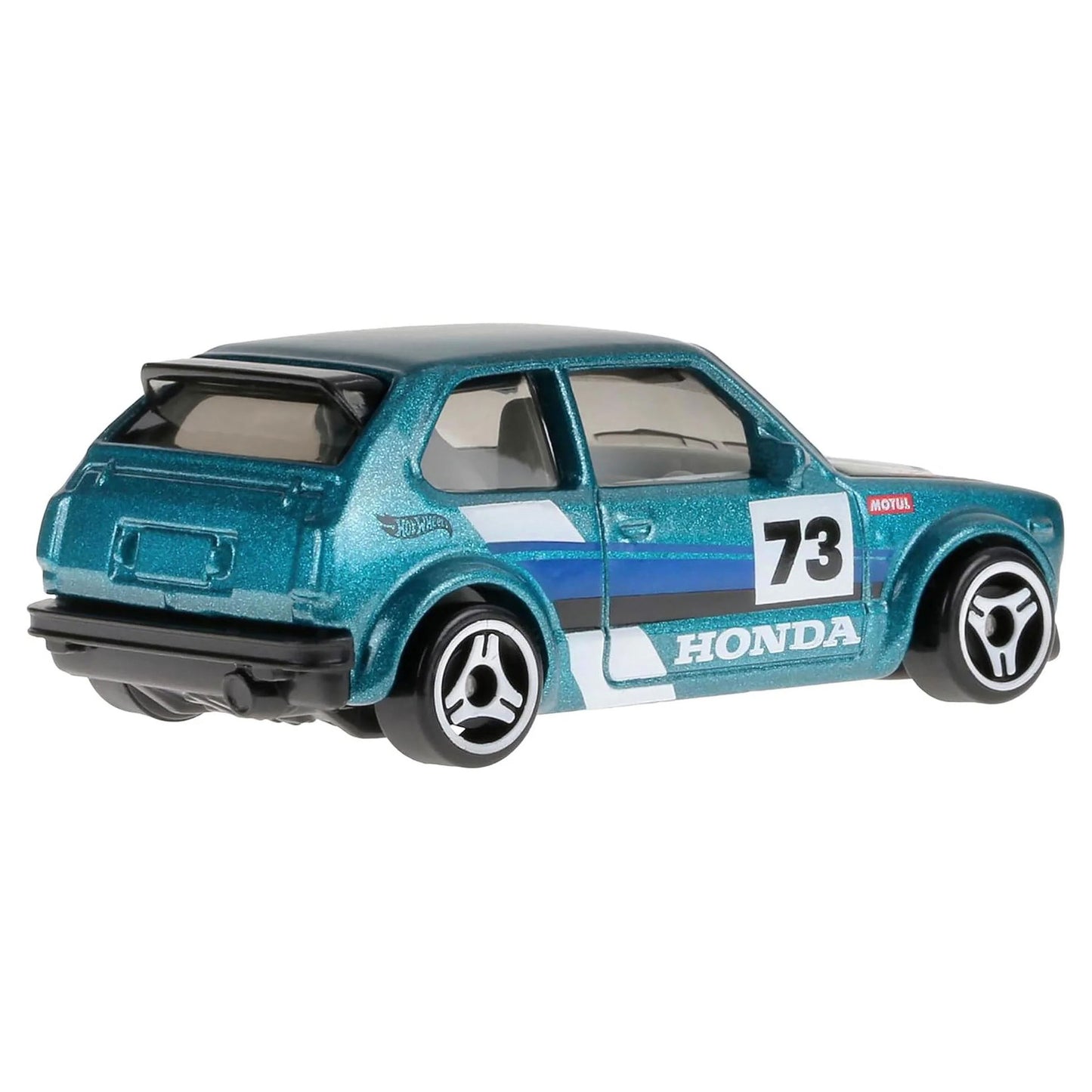 Hot Wheels Car 1973 Honda Civic Custom Green Compact Kings Diecast 1:64 Model