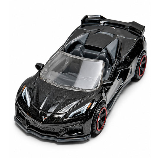 Matchbox Car 2023 Chevy Corevette Z06 Convertible Black 1:64 Scale Diecast Model | Collectible Chevrolet Sports Car