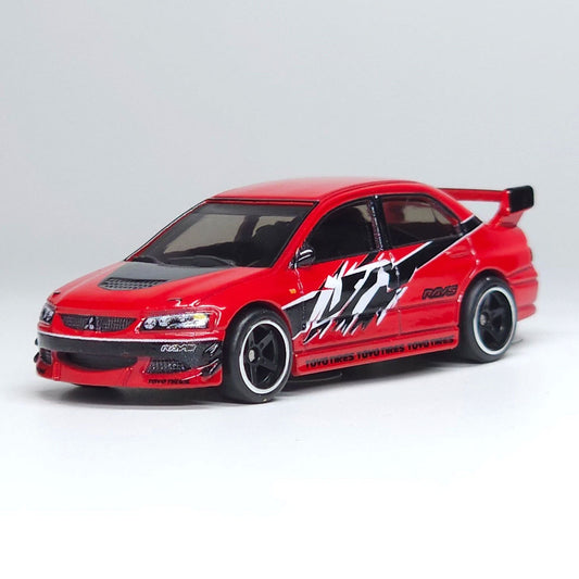 Hot Wheels Mitsubishi Lancer Evolution IX Fast & Furious Premium Diecast Scale Model | JDM Racing Car