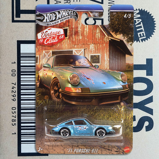 Hot Wheels 1971 Porsche 911 Diecast Scale Model