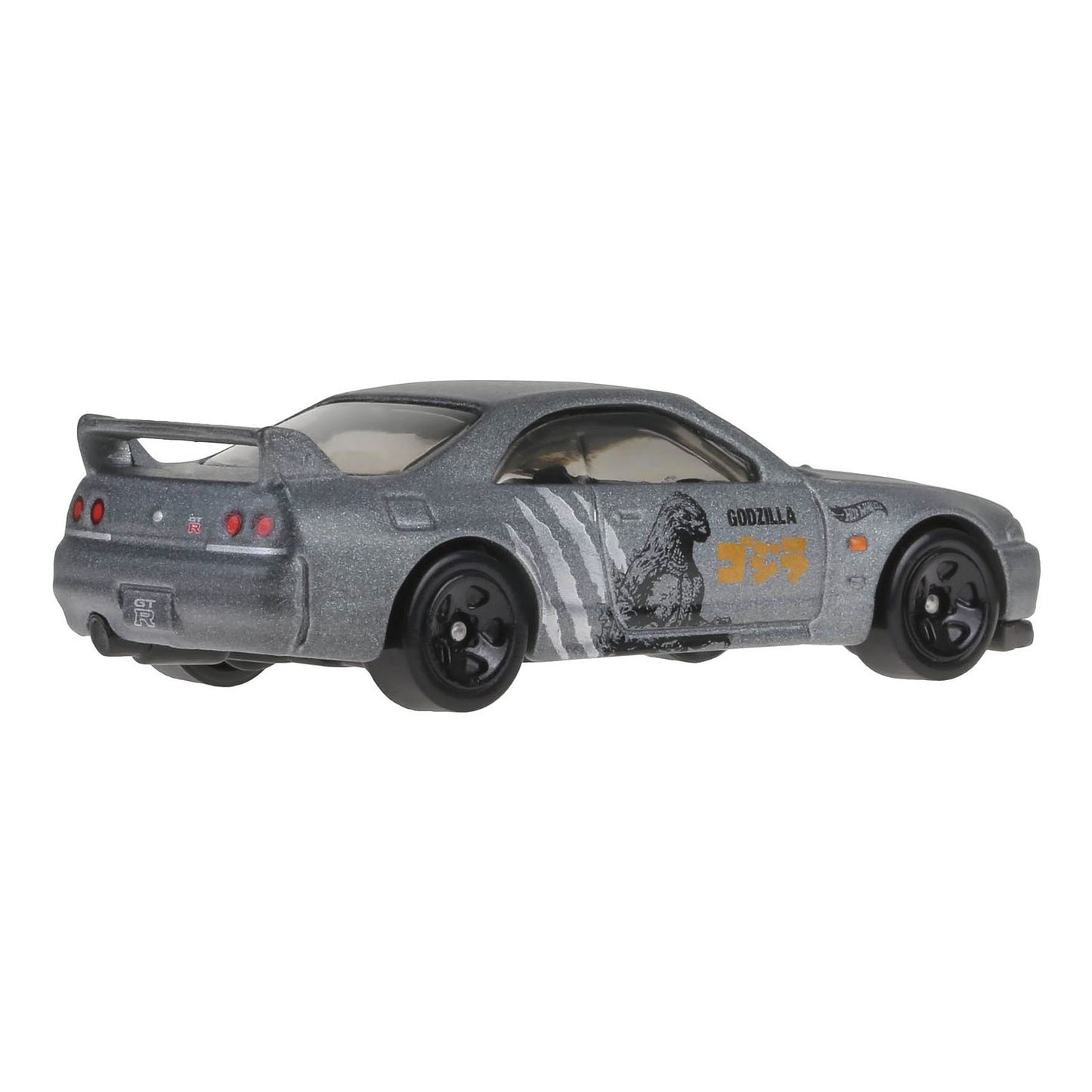 Hot Wheels Nissan Skyline Godzilla Grey Color Back Side View