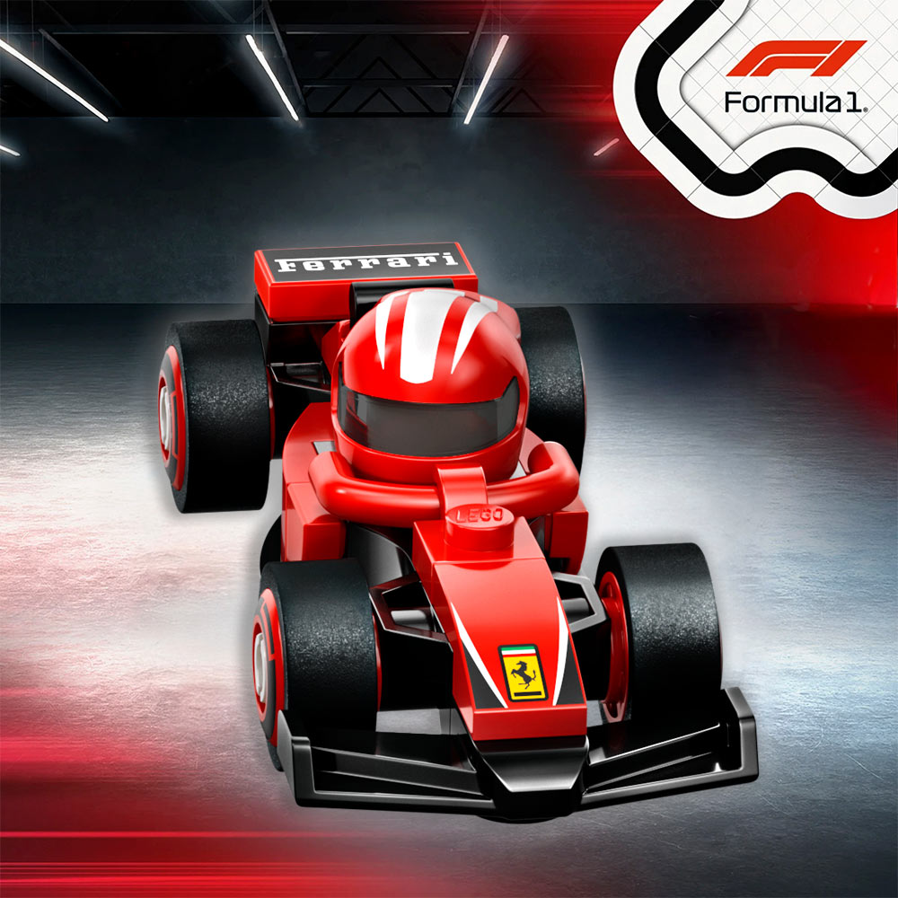 LEGO Ferrari F1 Team Race Car 71049 | Collectible Formula 1 Mini Car