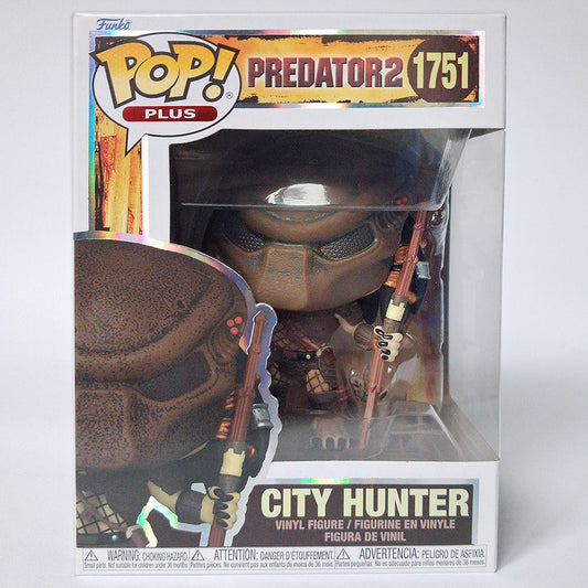 Funko Pop City Hunter #1751 Predator 2 vinyl collectible figure in box.