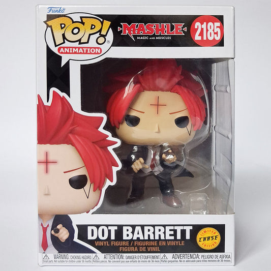 Funko Pop Dot Barrett #2185 Mashle Chase edition anime vinyl collectible figure in box.