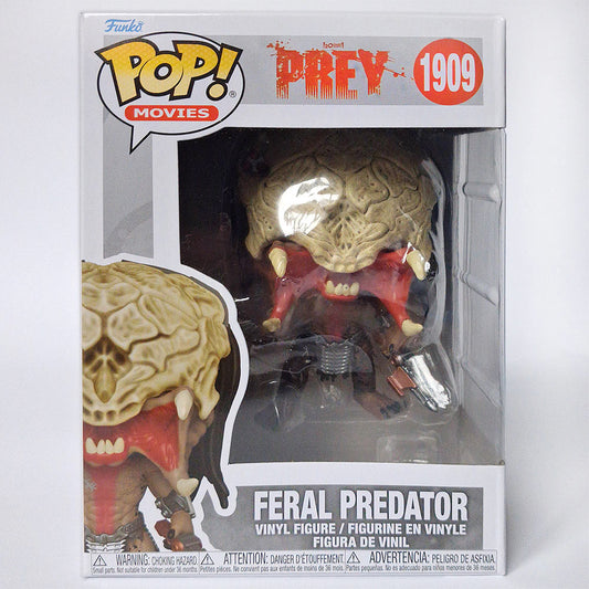 Funko Pop Feral Predator #1909 Prey vinyl collectible figure in box.