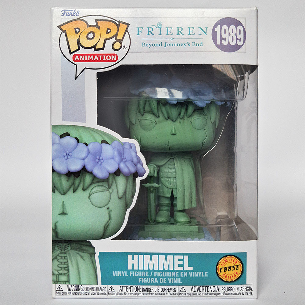Funko Pop Himmel #1989 Chase Edition Frieren Beyond Journey’s End anime vinyl figure in box collectible.