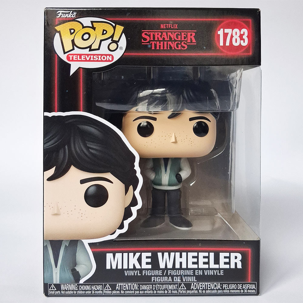 Funko Pop Mike Wheeler #1783 Stranger Things vinyl collectible figure in box.