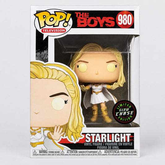 Funko Pop Starlight #980 Glow Chase edition vinyl figure from The Boys in original box.