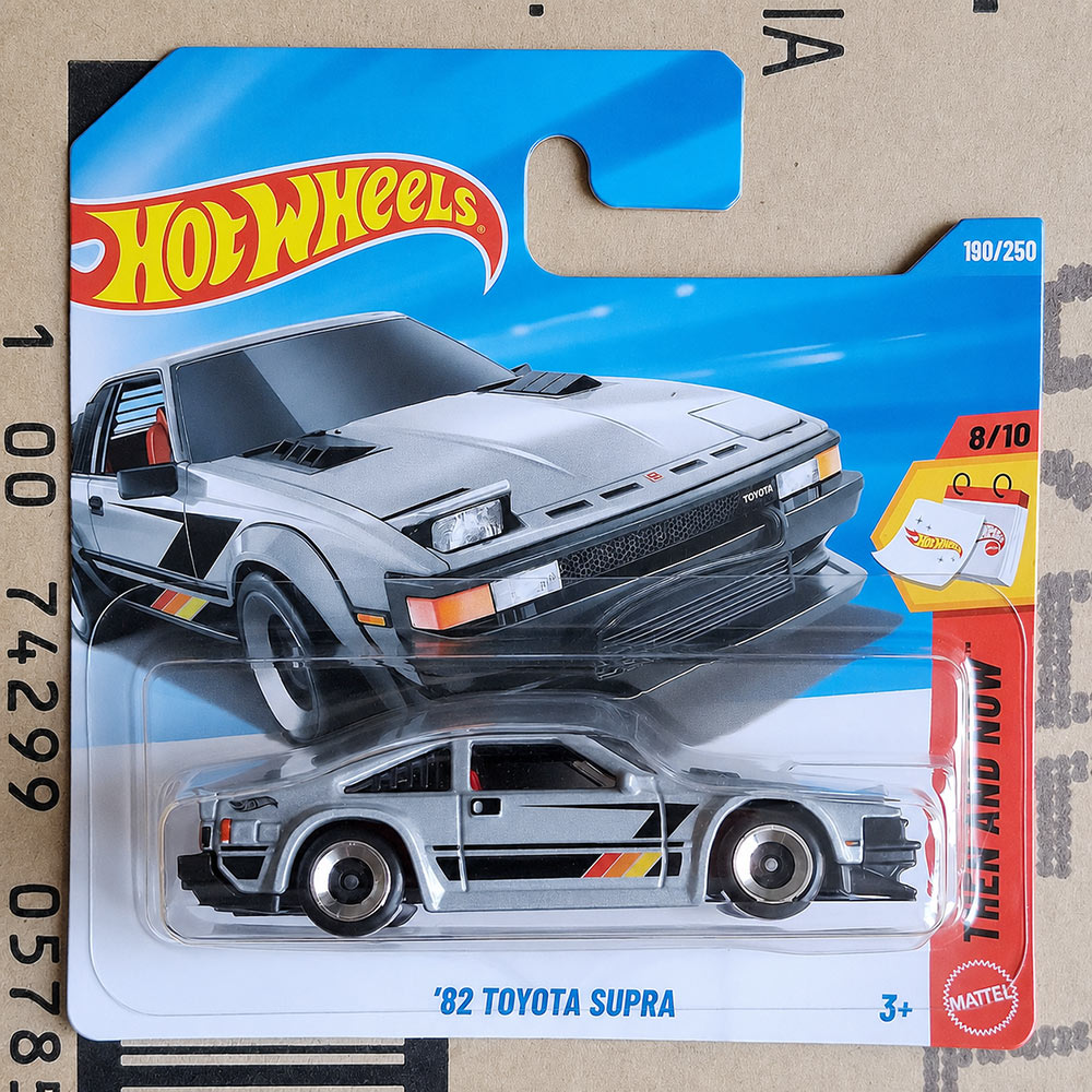 Hot Wheels ’82 Toyota Supra Silver Retro Japanese Diecast Car 2026