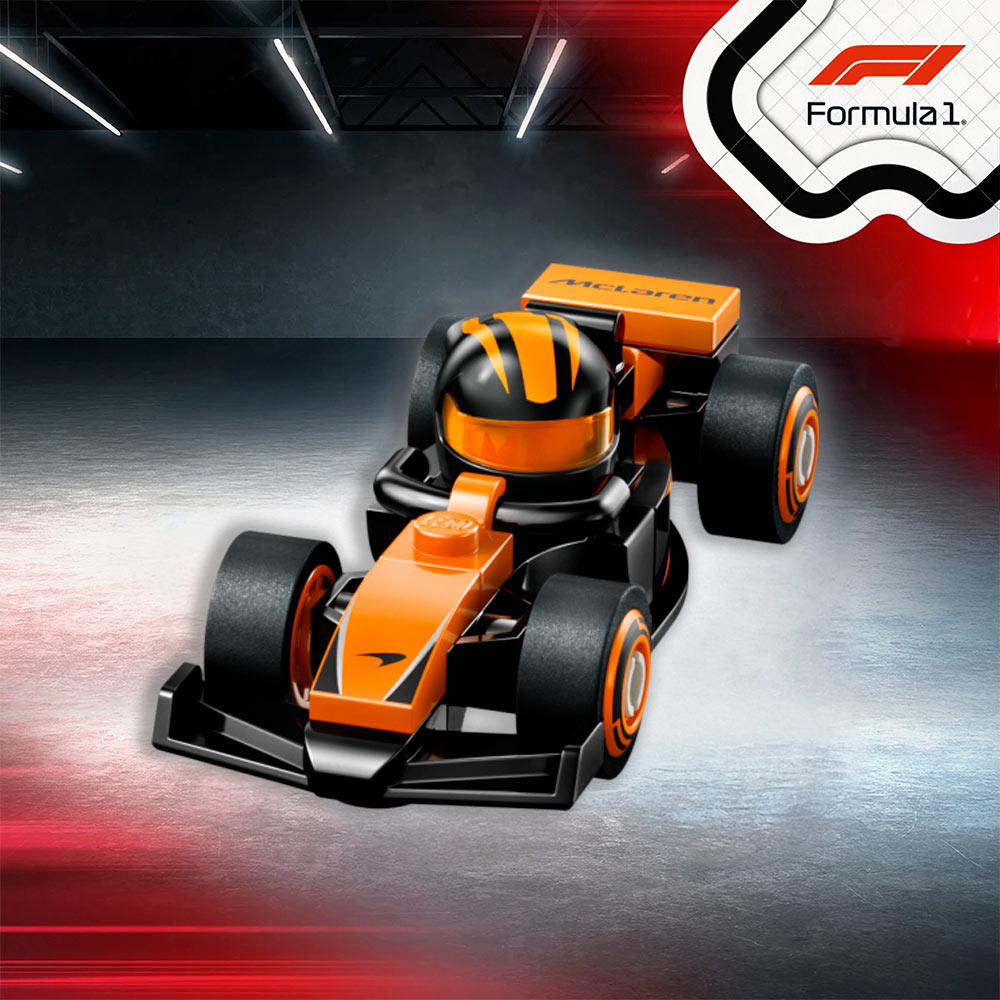 LEGO Formula 1  McLaren Race Car 71049 | Collectible F1 Mini Car